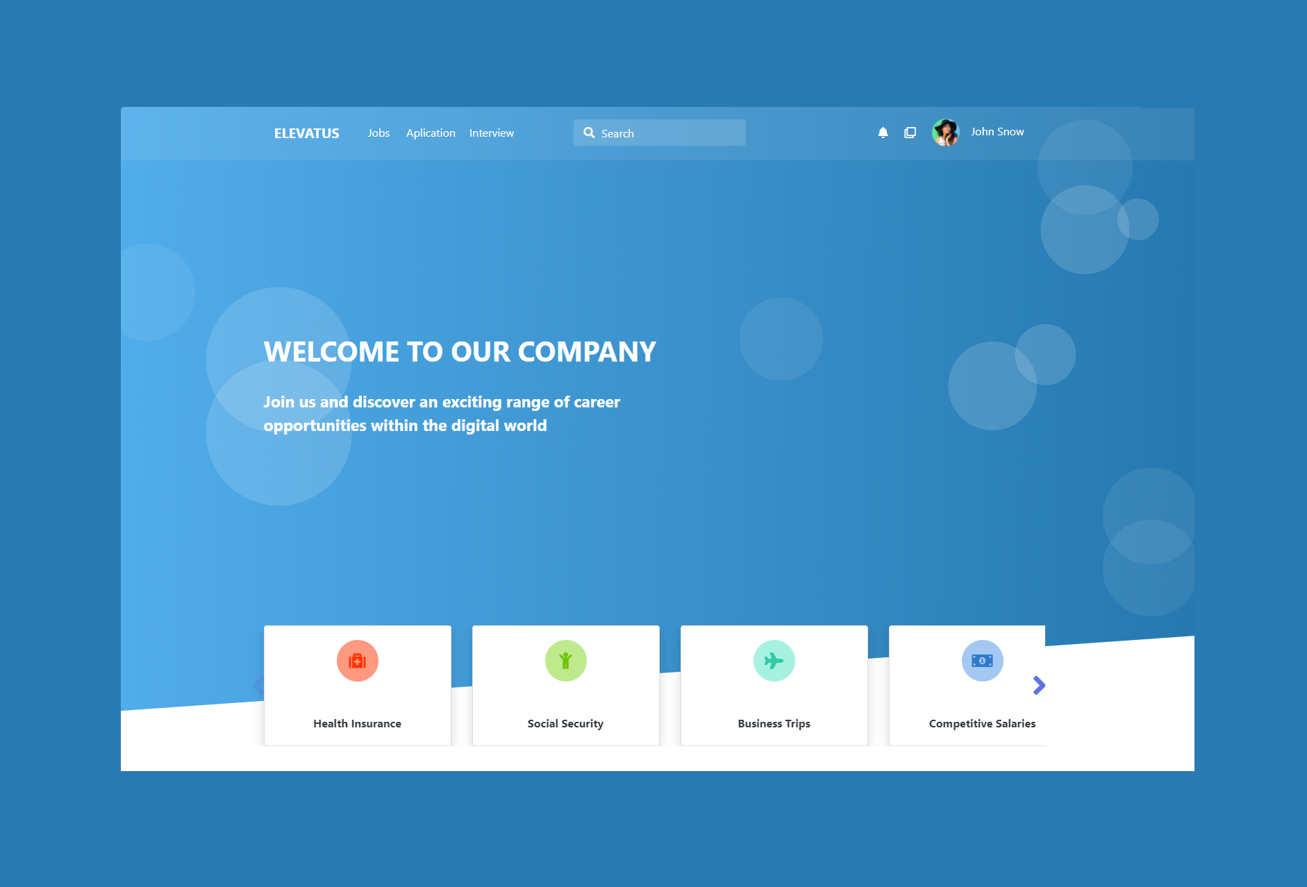 Elevatus template Project