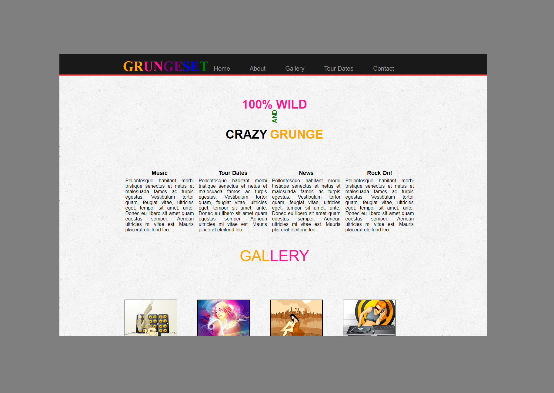 Grungeset Project