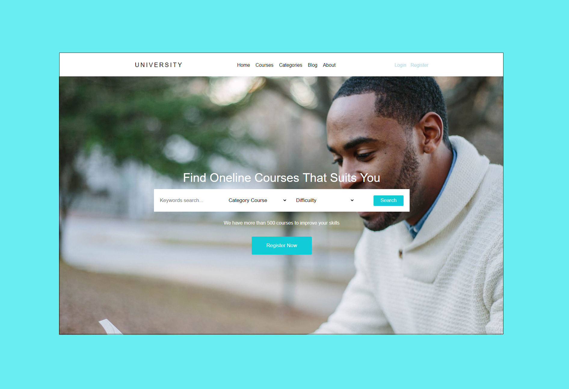 University Website Project
